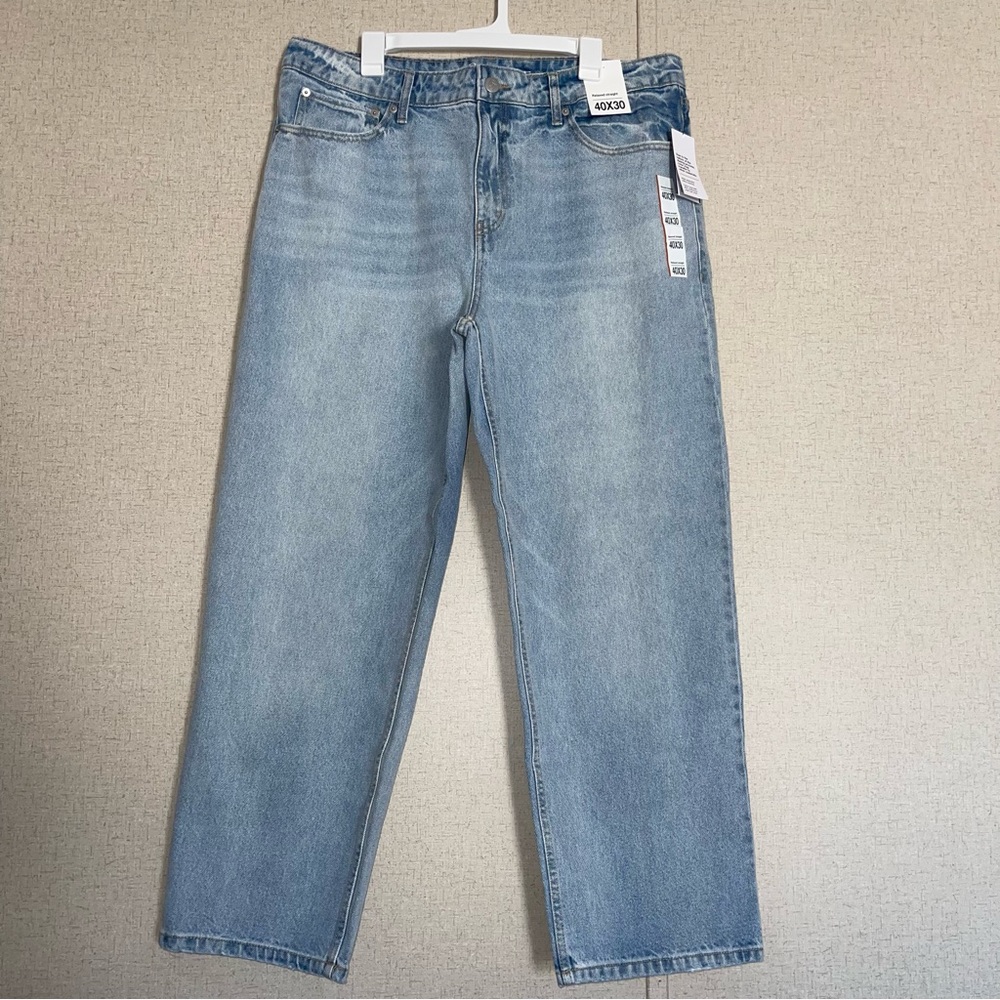 Original use, men’s Jeans, light wash,40x30,relaxed straight - Picture 2 of 3